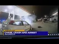 Woman arrested after chase ends in crash in Ashland City