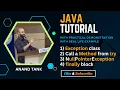 Java Tutorial OOP Basics - Exception Handling