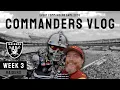 All You Can Eat Commanders Tickets Raiders Commanders WEEK 3 Commanders VLOG