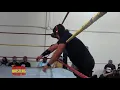 CHRIS EVANS POWERBOMBS PARADOX TO THE OUTSIDE!