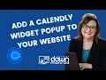 Add Calendly Popup Widget Code to a Website