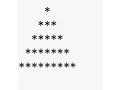 C Program To Display Half Pyramid Using Example - 5