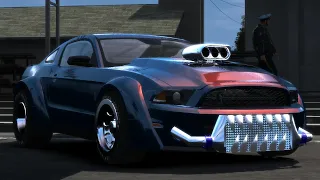 GTA IV Ford Shelby GT 500 On Steroids Crash Testing