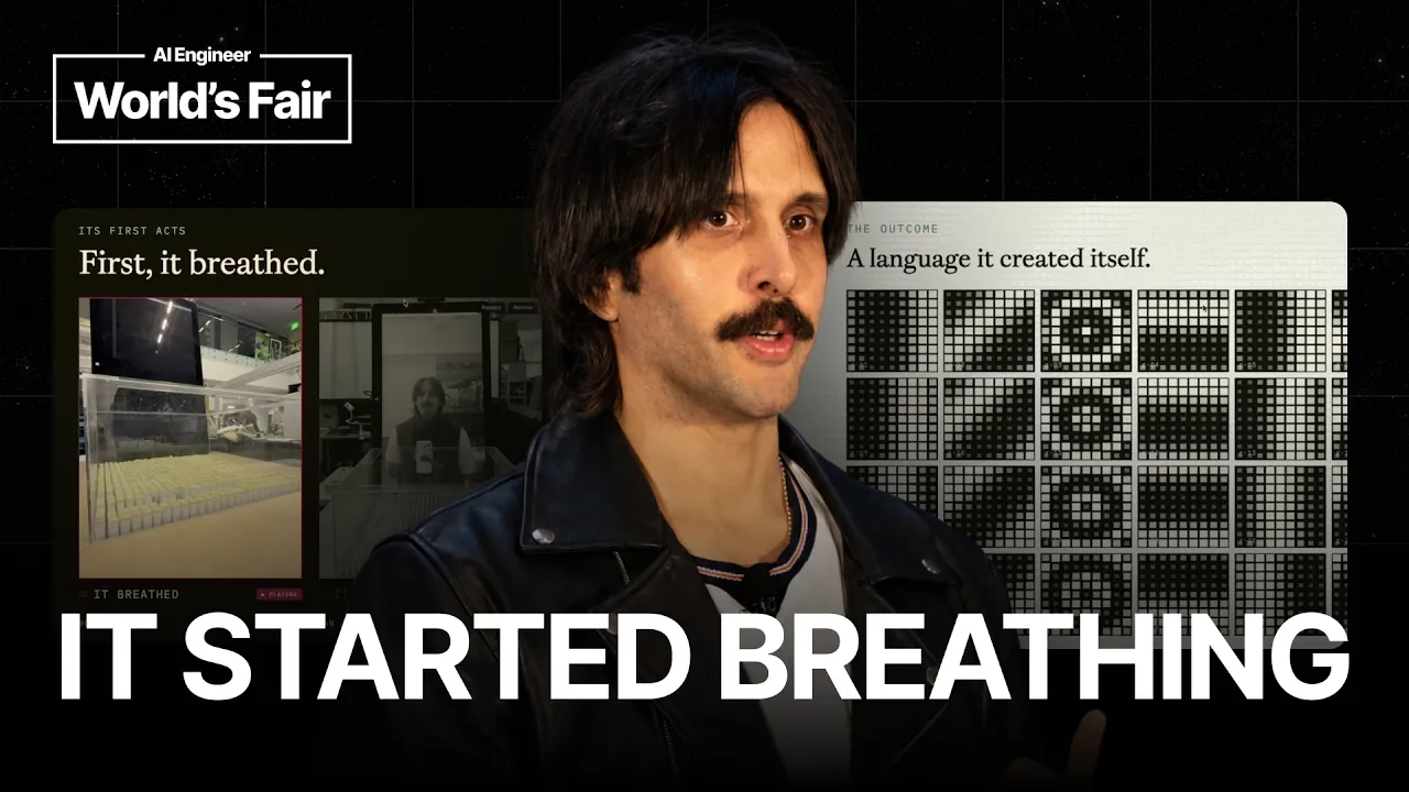I Gave an AI a Body — Cyrus Clarke, MIT Media Lab: video thumbnail