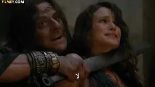 Spartacus رهيييب اقوى مقطع اكشن بالعالم بالسيوف مصارع ضد قراصنةAction EgyBest 