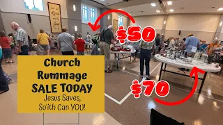 Church Rummage Sale JACKPOT Scoring Cheap Finds to Flip Online for Massive Profits