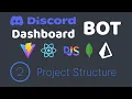 Project Structure Discord Bot Dashboard