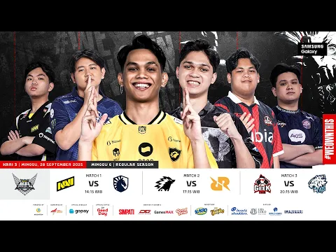 Video Thumbnail: 🔴 LIVE | MPL ID S16 | RS Hari 3 Minggu 6 | Bahasa Indonesia