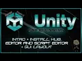 Part-1 of Unity for Beginners - Install Unity and Script Editor and get things setup