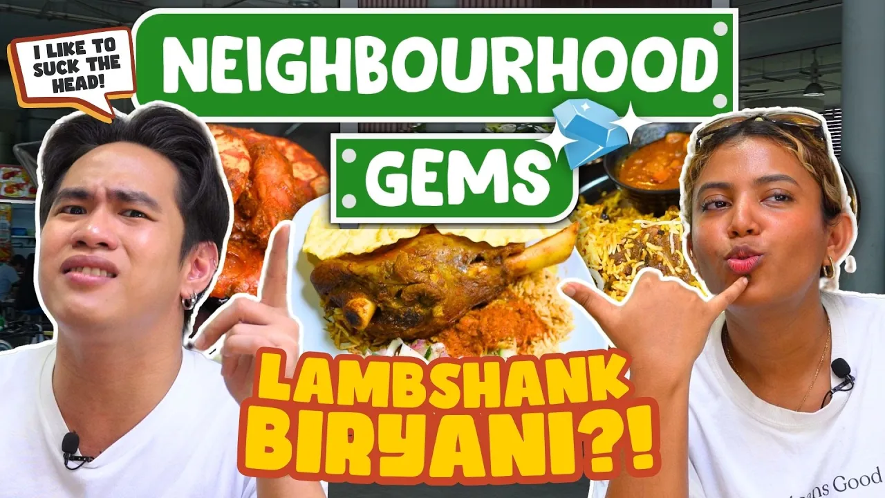 We Found This Huge LAMBSHANK BIRYANI At Yishun!   Neighbourhood Gems