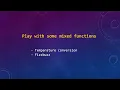 ch3 p22 - temperature conversion functions