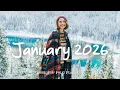 Lagu Januari 2026 ❄️ Comfortabele muziek die je een positief gevoel geeft in 4K UHD voor tv #indiemuziek