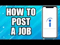 How To Post A Job On Indeed USA - Detailed Guide