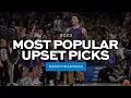 The most popular upset picks in the 2023 men s bracket challenge