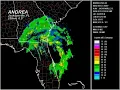 2013 Andrea - Jacksonville FL WSR-88D Radar Animation