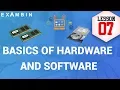 Basics of Hardware and software Computer Awareness Lesson - 7