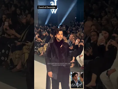 Zamil on rampwalk for Laam fashion week 🌸 #shorts #youtubeshorts #shortvideo #short