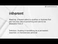 inherent Meaning