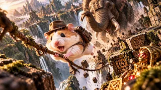 My Hamster Found a Secret Tunnel Hidden Inside the Maze… Where Does It Lead?
