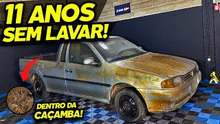 PRIMEIRA LAVAGEM EM 11 ANOS - PROJETO SAVEIRO JOCAR #2