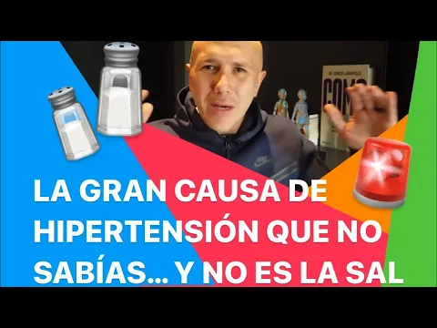 Download MP3 ATENCIÓN: LA MAYOR CAUSA DE HIPERTENSIÓN QUE NO SABÍAS Y NO ES LA SAL | Dr. Carlos Jaramillo