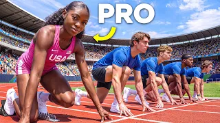 Can Average Men Beat A Professional Woman?