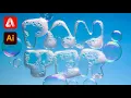 How to Generate Bubble Text With Foam in Adobe FIrefly and Illustrator