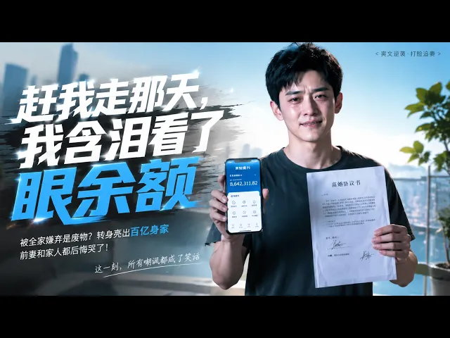 赶我走那天，我含泪看了眼余额