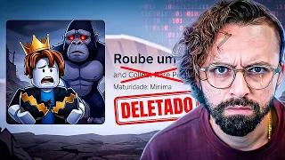 POR QUE O ROUBE UM OVO FOI DELETADO DO ROBLOX? A VERDADE… 😱