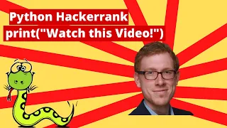 Hackerrank Python Solutions Print Hello World Easy Problem