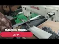 golden wheel zipper attaching machine