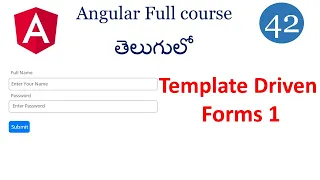 Forms in Angular Angular Forms tutorial Angular Form validations Angular Forms in Telugu