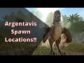 ARK The Island Argentavis Spawn Locations