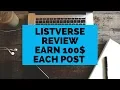 Listverse review 2018 100 per post