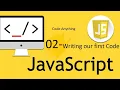 02 Writing Our First Code in Javascript Console log and Document write differences