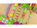 How to Make Loom Bands 5 Easy Rainbow Loom Bracelet Designs without a Loom - Rubber band Bracelets