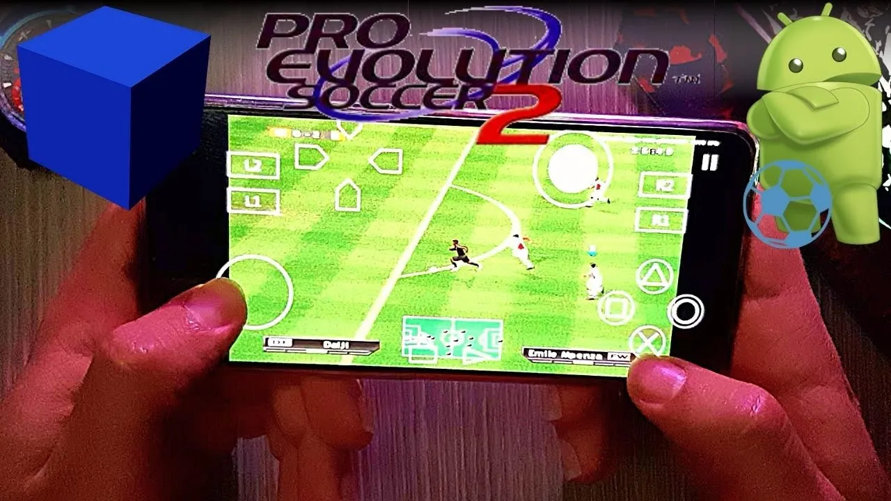 Pro Evolution Soccer 2002- PS2 Emulator Android Gameplay - Aether SX2 APK - PSE 2002 Mobile - 2022