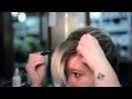 Glance Spa Salon Bangs Backcombing Back with Kaitlyn