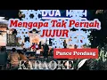 Download Lagu KARAOKE | MENGAPA TAK PERNAH JUJUR - PANCE PONDAAG | DUA HATI COFFE