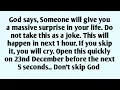 Download Lagu 📃God says, Someone will give you a massive surprise in your life. Do not take this as a joke. This MP3