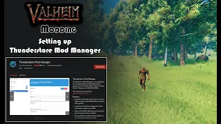 Valheim Setting up Thunderstore Mod Manager