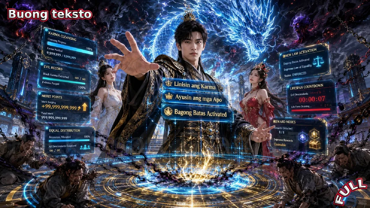 God-Level Ninuno, May Destiny Purification System—Tinuwid ang Apo, Nilinis ang Karma, Lahat Yumuko! poster