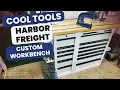 Cool Tools Customized US General Harbor Freight Toolbox Workbench For Your Shop