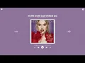 kelly clarkson - my life would suck without you (sped up & reverb)