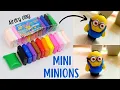 DIY Mini minions Super airdry clay
