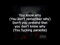 Disturbed - Parasite Lyrics (HD)