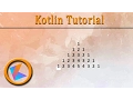 Kotlin Tutorial 20 For loop Patterns Program