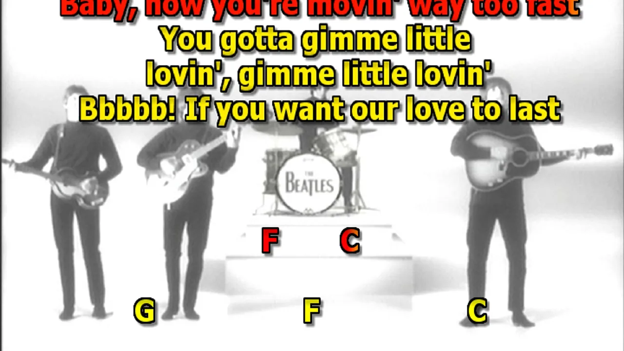Slow down Beatles best karaoke instrumental lyrics chords cover Slow down Beatles best karaoke instrumental lyrics chords cover