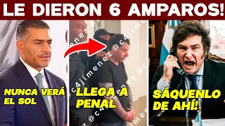 HARFUCH HUNDE A ARGENTINO! PIÑA LE DIO 6 AMPAROS, MILEI LO DEFIENDE