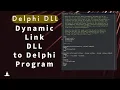 Dynamic Link Library How to Write and Call DLL s within Delphi DLL Delphi DLL